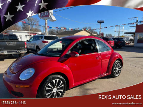 2009 Volkswagen New Beetle for sale at Rex's Auto Sales in Junction City KS