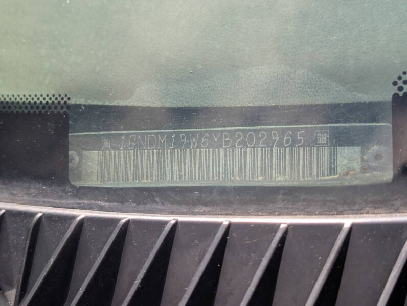 2000 Chevrolet Astro