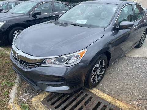 2017 Honda Accord for sale at Pinnacle Acceptance Corp. in Franklinton NC