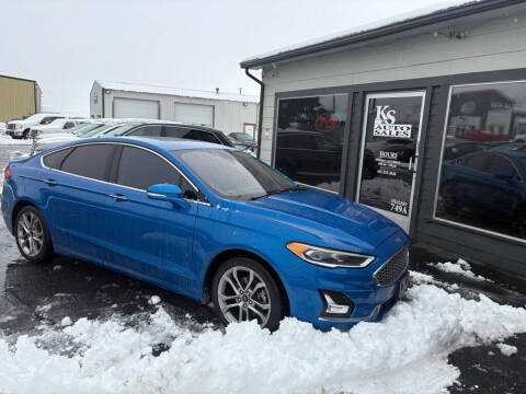 2020 Ford Fusion Hybrid for sale at K & S Auto Sales in Smithfield UT