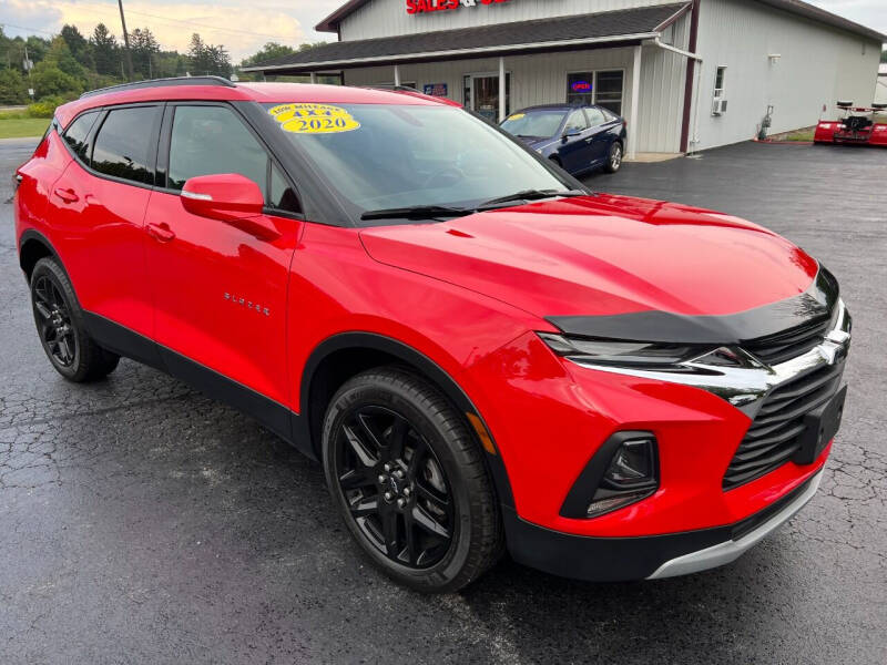 2020 Chevrolet Blazer for sale at Thompson Motors LLC in Attica NY
