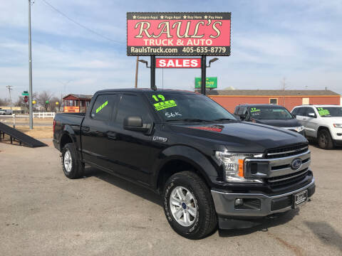 2019 Ford F-150 for sale at RAUL'S TRUCK & AUTO SALES, INC in Oklahoma City OK