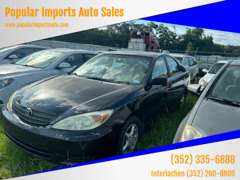 2003 Toyota Camry for sale at Popular Imports Auto Sales - Popular Imports-InterLachen in Interlachehen FL