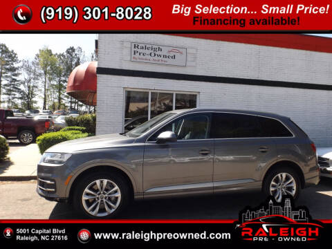 2018 Audi Q7 for sale at Raleigh Pre-Owned in Raleigh NC