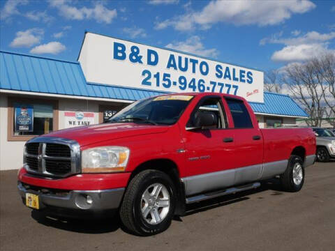 2006 Dodge Ram 1500 for sale at B & D Auto Sales Inc. in Fairless Hills PA