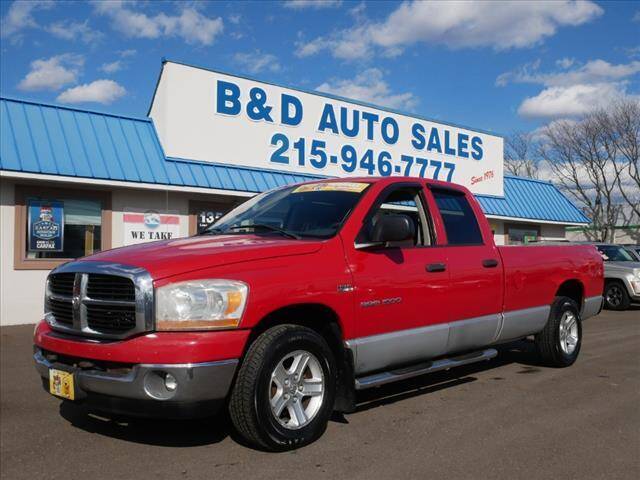 2006 Dodge Ram Pickup 1500 for sale at B & D Auto Sales Inc. in Fairless Hills PA