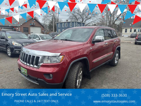 2011 Jeep Grand Cherokee for sale at Emory Street Auto Sales and Service in Attleboro MA