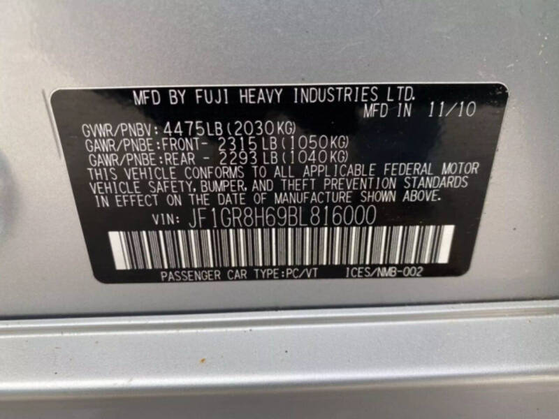 2011 Subaru Impreza WRX STI