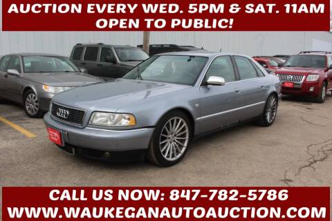 2003 Audi S8 for sale at Waukegan Auto Auction in Waukegan IL