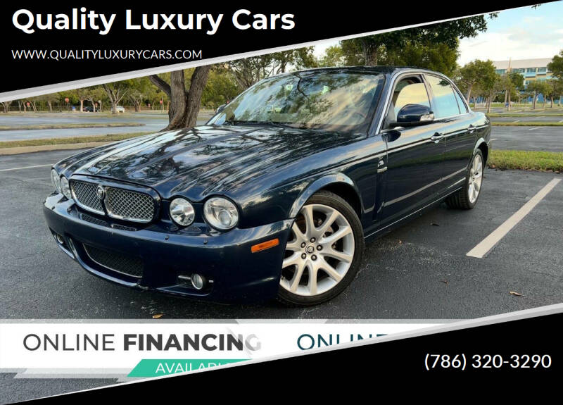 2008 Jaguar XJ-Series for sale at Quality Luxury Cars in North Miami FL