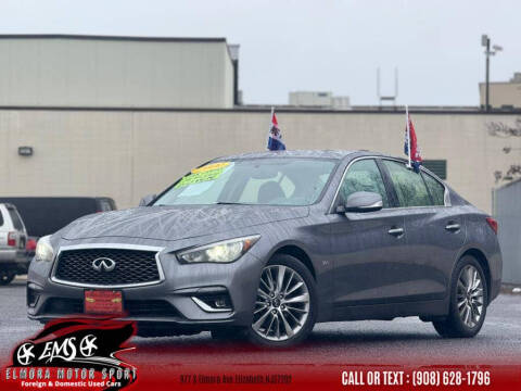 2020 Infiniti Q50 for sale at Elmora Motor Sport in Elizabeth NJ