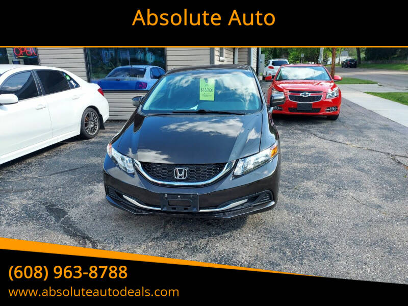2014 Honda Civic for sale at Absolute Auto in Baraboo WI