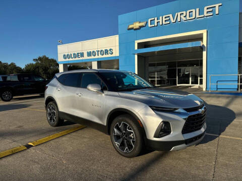 2021 Chevrolet Blazer for sale at GOLDEN MOTORS in Cut Off LA