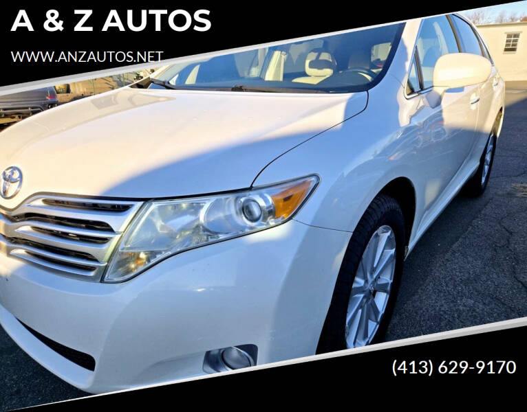 2009 Toyota Venza for sale at A & Z AUTOS in Westfield MA