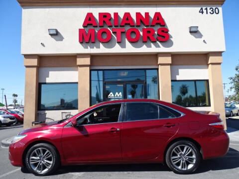 2016 Toyota Camry for sale at Ariana Motors LLC- Boulder highway in Las Vegas NV