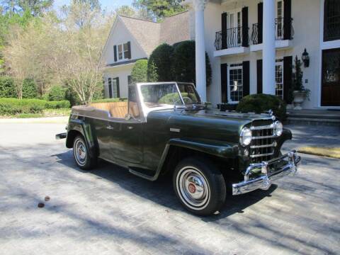 1951 Willys Jeepster for sale at Classic Investments in Marietta GA