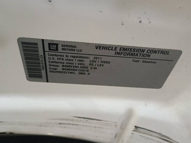 2011 Cadillac CTS 100