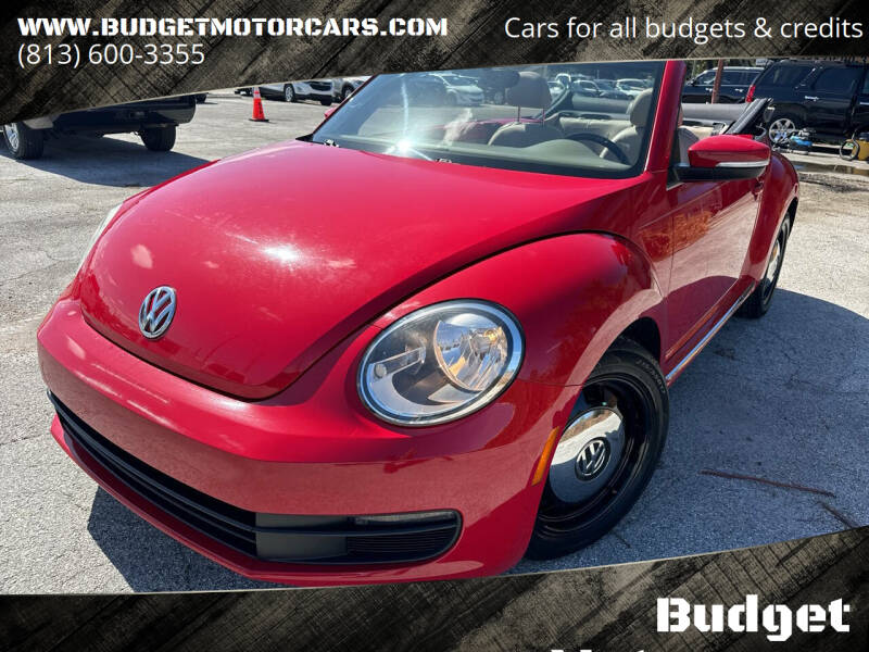 2014 Volkswagen Beetle Convertible for sale at Budget Motorcars in Tampa FL