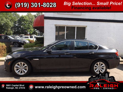 2014 BMW 5 Series for sale at Raleigh Pre-Owned in Raleigh NC