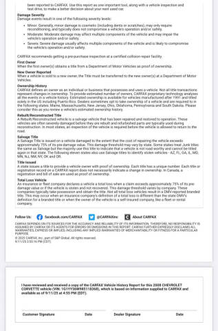 2008 Chevrolet Corvette