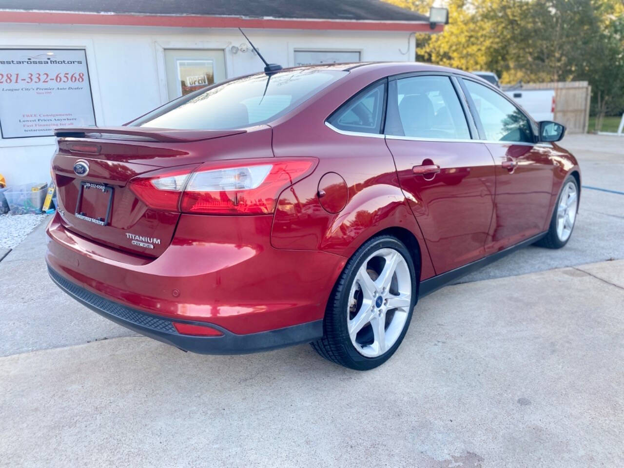 2013 Ford Focus for sale at Testarossa Motors in League City, TX