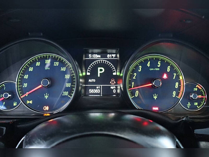 2018 Maserati GranTurismo Sport