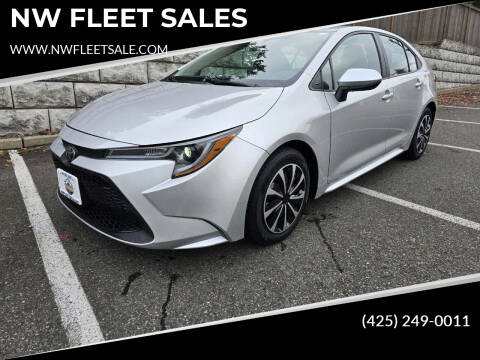 2022 Toyota Corolla for sale at NW FLEET SALES in Kenmore WA