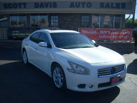 2013 Nissan Maxima for sale at Scott Davis Auto Sales in Turlock CA