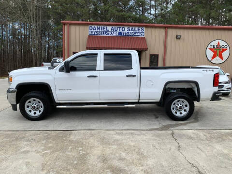 2015 GMC Sierra 2500HD for sale at Daniel Used Auto Sales in Dallas GA