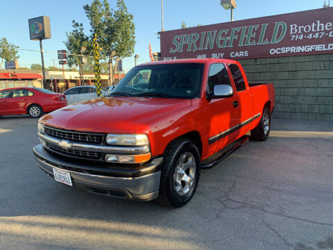 2001 Chevrolet Silverado 1500 for sale at SPRINGFIELD BROTHERS LLC in Fullerton CA