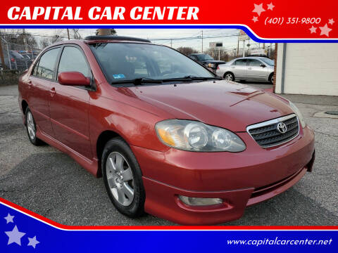 2007 Toyota Corolla for sale at CAPITAL CAR CENTER in Providence RI