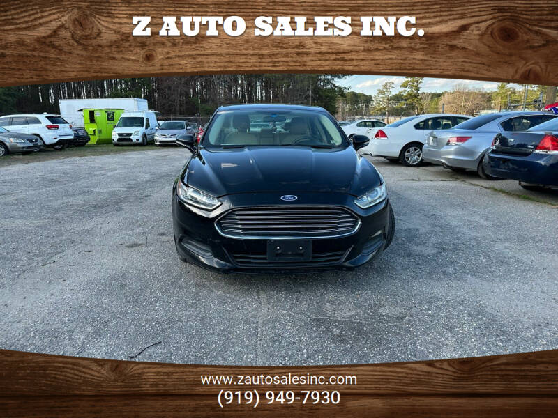 2016 Ford Fusion for sale at Z Auto Sales Inc. in Rocky Mount NC
