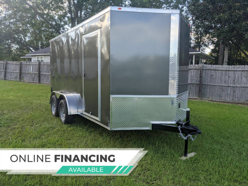 2024 T. Solutions 7x14TA ENCLOSED CARGO TRAILER for sale at Trailer Solutions, LLC in Fitzgerald GA