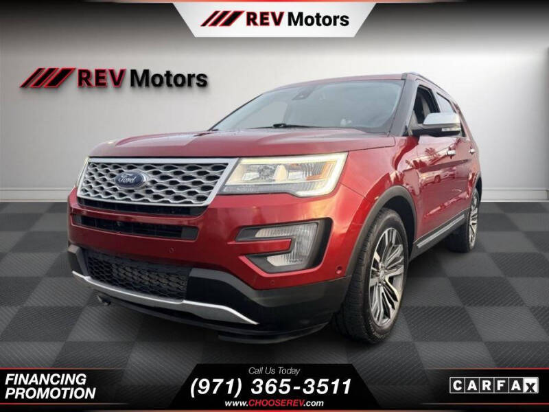2017 Ford Explorer Platinum