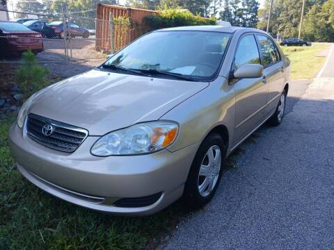 2005 Toyota Corolla for sale at CRC Auto Sales in Fort Mill SC