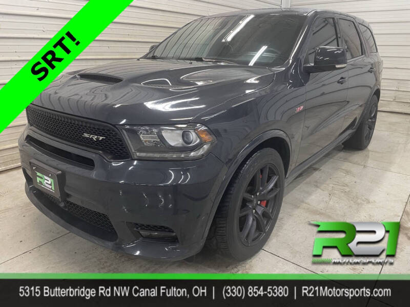 2018 Dodge Durango for sale at Route 21 Auto Sales in Canal Fulton OH