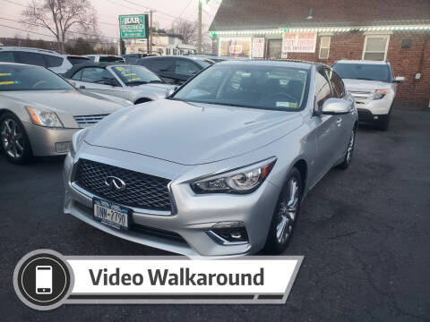 2019 Infiniti Q50 for sale at Kar Connection in Little Ferry NJ