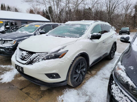2018 Nissan Murano for sale at Clare Auto Sales, Inc. in Clare MI