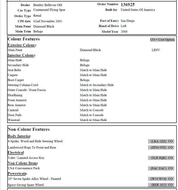 2006 Bentley Continental Flying Spur
