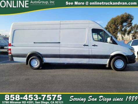 2014 Freightliner Sprinter Cargo for sale at Online Auto Group Inc in San Diego CA