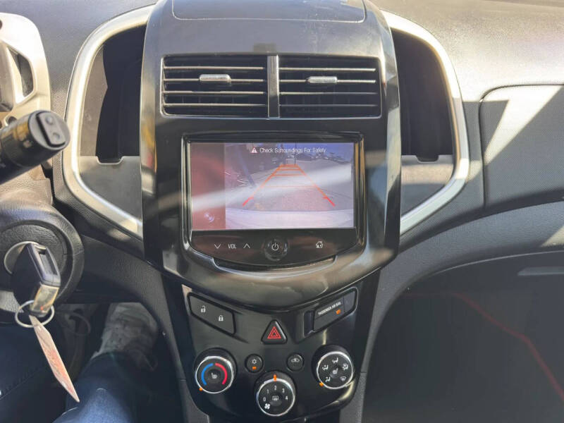 2015 Chevrolet Sonic RS Manual