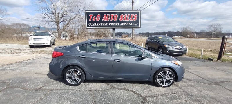 2014 Kia Forte for sale at T & G Auto Sales in Florence AL