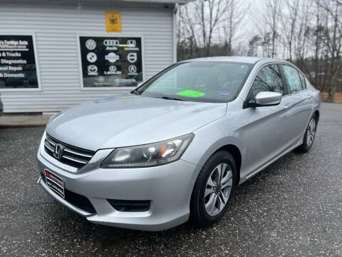 2014 Honda Accord for sale at Skelton's Foreign Auto LLC in West Bath ME