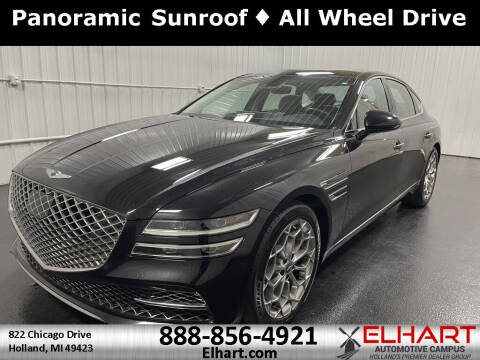 2021 Genesis G80 for sale at Elhart Automotive Campus in Holland MI