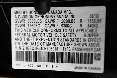 2020 Honda Civic