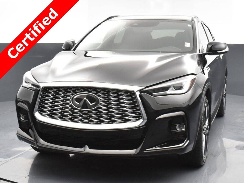 Used 2023 INFINITI QX55 Luxe with VIN 3PCAJ5JR4PF120374 for sale in Kansas City