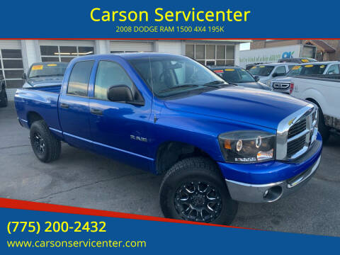 2008 Dodge Ram Pickup 1500 for sale at Carson Servicenter in Carson City NV