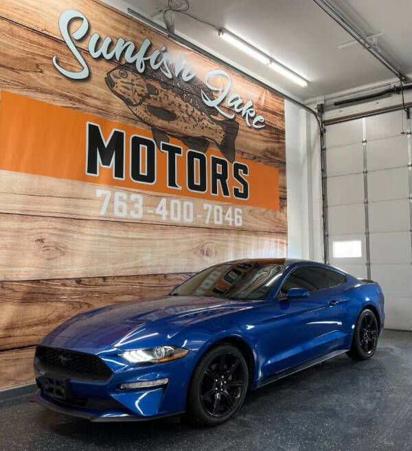 2018 Ford Mustang for sale at Sunfish Lake Motors in Ramsey MN