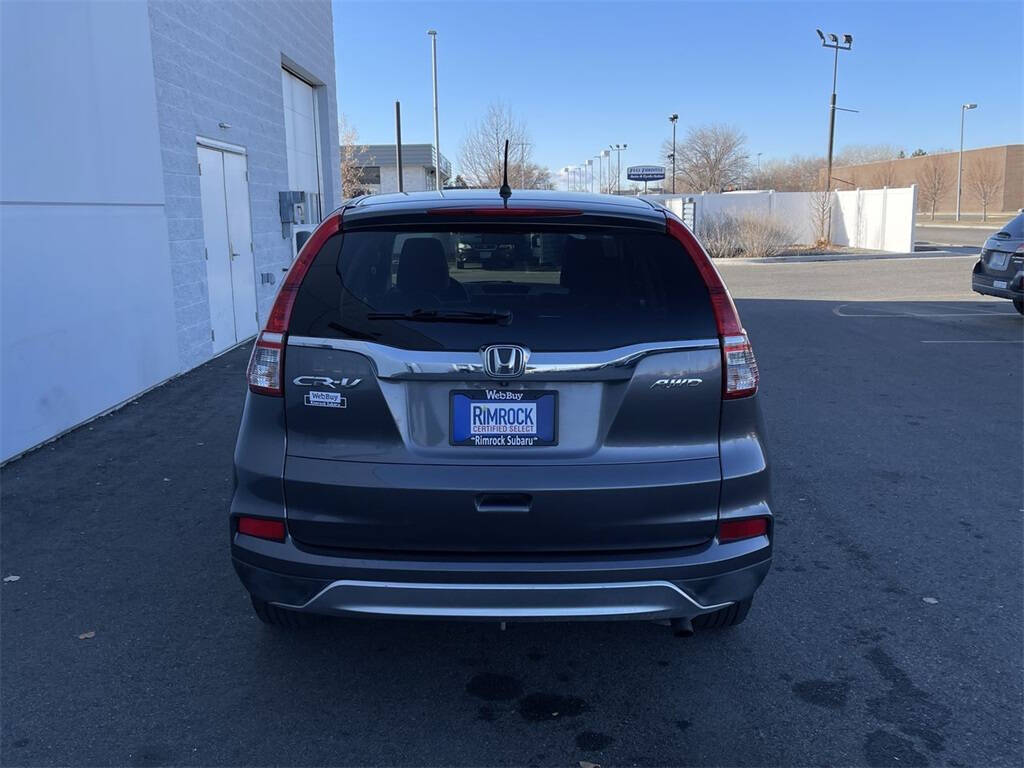 2015 Honda CR-V for sale at Rimrock Used Auto in Billings, MT