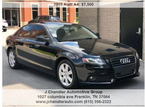 2010 Audi A4 for sale at Franklin Motorcars in Franklin TN